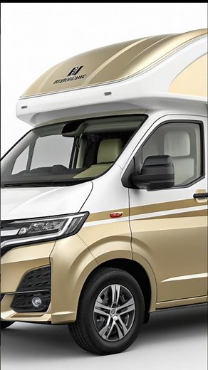 Golden Escape Machine: The All-New 2026 Gold Honda Camper Van Unveiled