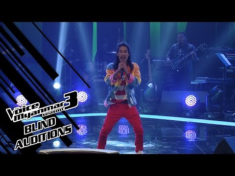Ba Wa : "No Woman No Cry" - Blind Auditions - The Voice Myanmar Season 3, 2020