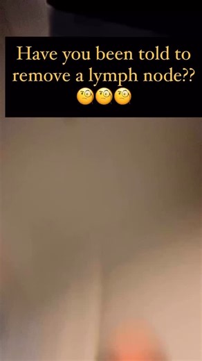 Have you ever had to do this?? 🧐🧐🧐 #lymph #node #removal | Soma Origin