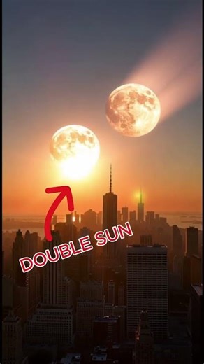 DOUBLE SUN #extremeweather #naturaldisasters#weather