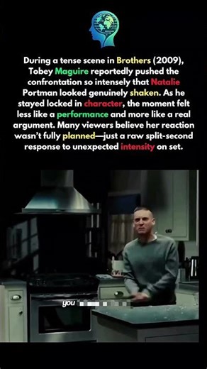 Did Tobey Maguire Scare Natalie Portman? 😳🎬 #shorts