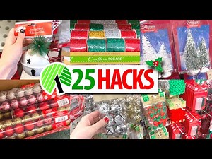 *25* BEST DOLLAR TREE HACKS for Christmas! (Save these ideas!)