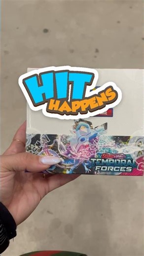 12 HITS 🎉 from 1 Temporal Forces boosterbox… best pull $20?! Not bad at all 😎 #PokemonTCG #shorts