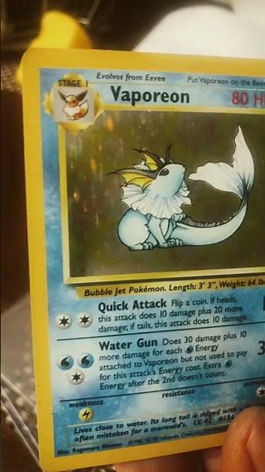 Pokémon jungle edition Vaporeon