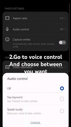 How to use voice control camera(By saying cheese) (HUAWEI Mate 20 Pro)