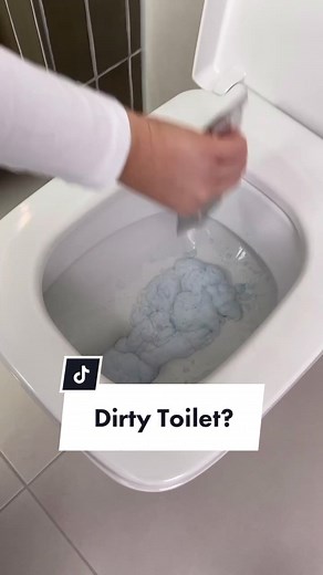 Deep Cleaning with Dr. Beckmann Super Weiss Toilet Cleaner