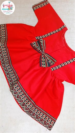 New😍 baby frock design with easy tips and tricks for beginners by ASMR Diy #youqariagallery #fashion