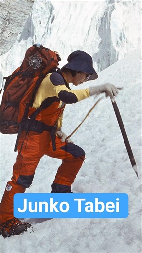 Junko Tabei: The First Woman to Reach the Summit of Everest 🏔️#History #Everest #Mountaineering