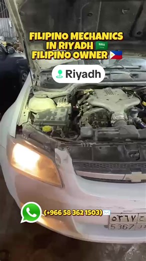FILIPINO MECHANICS IN RIYADH 🇸🇦🇵🇭 FILIPINO OWNER 🇵🇭 #RiyadhCarCare #RIYADHAUTOREPAIR #riyadh #autorepairinriyadh #CARREPAIRINRIYADH