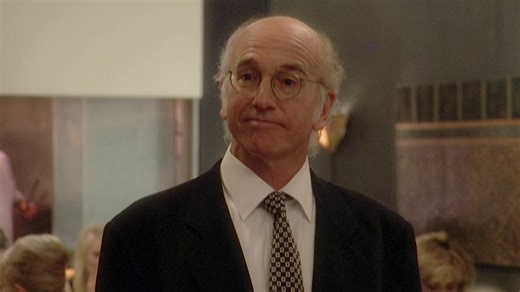 The creative cursing of 'Curb Your Enthusiasm' climaxes in the Season 3 finale. Ad-libbed and not scripted.