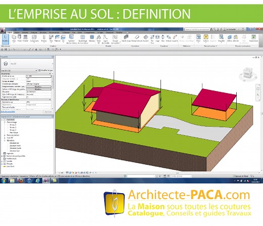 CES coefficient d'emprise au sol en Urbanisme : exemples précis ?