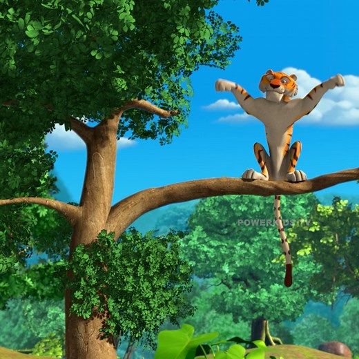 1.3M views · 38K reactions | Sherkhan chidiya ki tarah aayega  | JUNGLE BOOK 力連| #powerkidstv #junglebook #thejunglebook #cartoon #animation #kidscartoon #forkids #kidstv #kidstvshow #hindistory #hindikahani #mowgli #mowglicartoon #sherkhan #baloo #bagheera #fyp #bhfyp #explorepage | Power Kids TV | Facebook