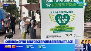 Colmar: une offre renforcée pour le réseau de bus Trace