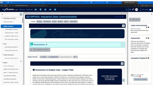Saving a video into Vimeo and then into myChisholm