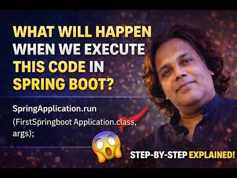 SpringApplication.run() Deep Dive | Internal Working Explained Step by Step #shortsfeed #shorts
