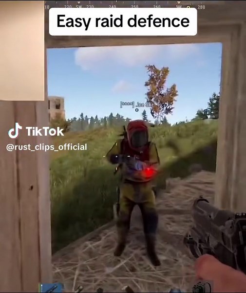 Rust clips on TikTok