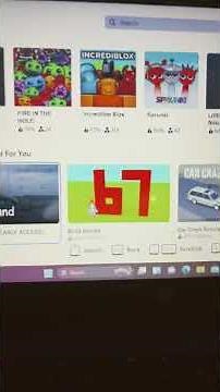First time in Roblox windows 11