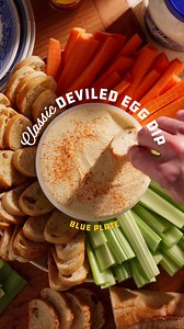 735 reactions · 267 shares | Y’all know that deviled eggs don’t last long but this dip disappears even faster. All that classic flavor in one big bowl, ready for crackers, veggies, or a spoon if no one’s looking.   https://blueplatemayo.com/recipes/classic-deviled-egg-dip/ | Blue Plate Mayonnaise | Facebook