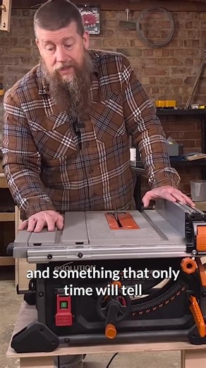 Smooth cuts, easy setup, and packed with features. the Evolution Portable Table Saw nails it every time. 💪 @woodworkjourney took it for a spin in the shop, and it definitely delivers. #TableSaw #Woodworking #Tools #PowerTools
