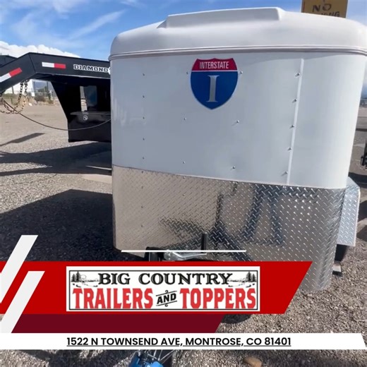 Just In on Consignment! We’ve got a LoadRunner enclosed trailer fresh on the lot and perfect for moving tools, toys, or anything in between. Secure. Versatile. Road-ready. #EnclosedTrailer #LoadRunner #BigCountryTrailers #HaulItAll #ColoradoOutdoors | Big Country Trailers and Toppers | Facebook
