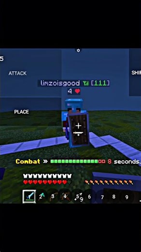 Day 13 of practicing pvp in Minecraft java|Night Hawk| #shorts #nighthawk #minecraft #edit #gaming