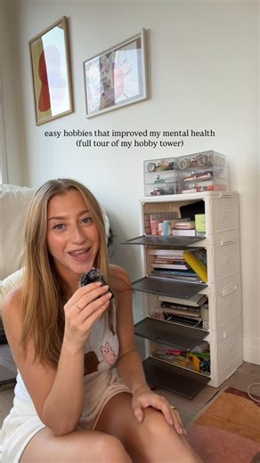 the highly requested tour of my hobby tower!!!! Sharing all my favorite hobbies & supplies so you guys can get inspo on what hobbies you want to integrate into your lives 💛 •••••• @cocowyocoloring @grabieofficial @ashleywhetstone #hobby #hobbies #artsandcrafts #diy #crafts #thingstodo #hobbyideas #art #creativity #creative | Jacey Adler