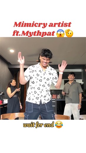 Mimicry Artist Mythpat 😱|Sourav joshi vlogs #shorts #youtubeshorts