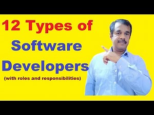 12 types of software developers