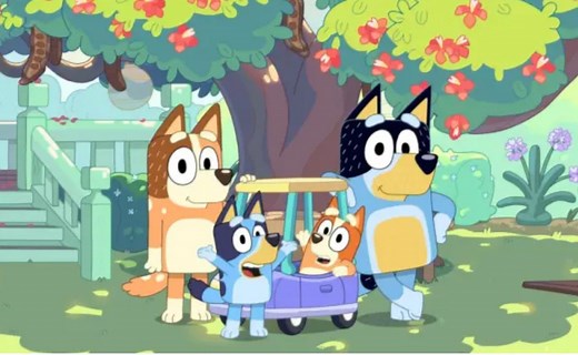 Personajes de 'Bluey' de Disney