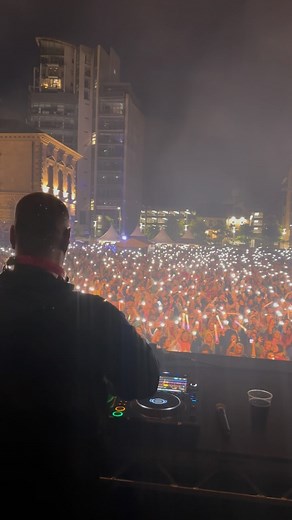 18K views · 942 reactions | @therealgokwan lit up Belfast last night (literally). What a dream it was to have 5000 over 30s enjoy themselves in @chsqbelfast for our @the30plus.club Festival on the Square. Thanks to everyone who made it happen! Should we do it again next year? | The 30+ Club | Facebook
