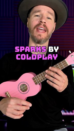1.7K views · 17 reactions | How to play Sparks by Coldplay on the ukulele #ukulele #tutorial | Kasey's Music Method | Facebook