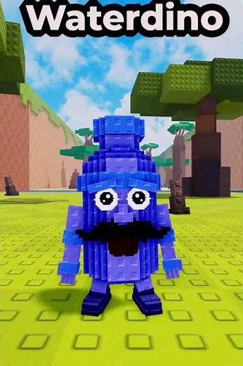 24h playing lucky block with 10K power #roblox #funny #ytshorts