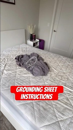 Grounding Sheets Instructions - Setup and Testing #grounding