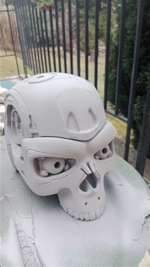 3d tisk hlava terminator 1/1