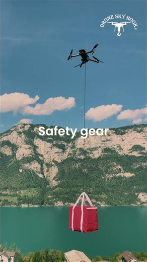 This Is How #Drones Can Transform #Construction Sites! | #DroneSkyHook #Drone