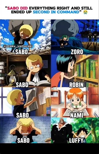 Sabo did everything right and still ended up second in command 😭 #onepiece #shorts