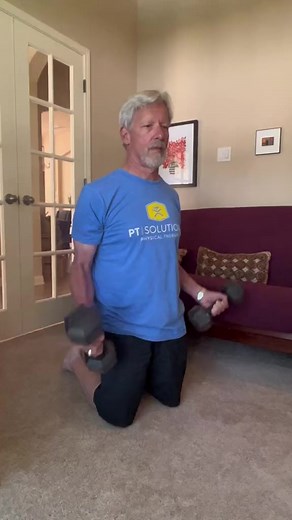 9.5K views · 370 reactions | I like exercise that helps me build strength but also forces my body to fight for stability. This one is perfect for that. Be prepared because it really makes you fight to remain upright. #functionalfitness #fitnessover60 #afriendlynudge #abalancedyou | Jim Brown | Facebook