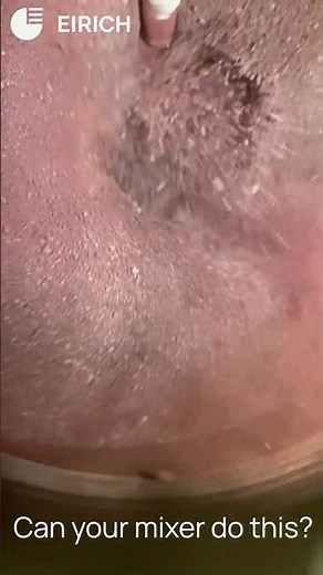 Coating granules in an EIRICH mixer type EL10