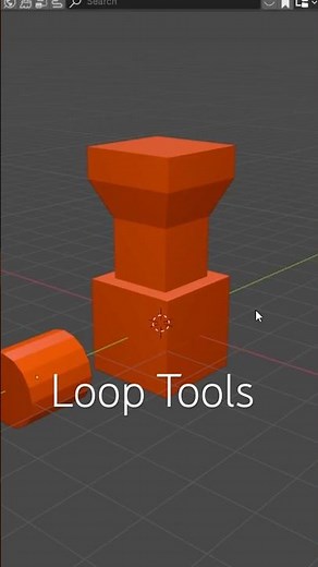 Loop tools mastery achieved #blender3d #blendertips #blendertricks #blendertutorial