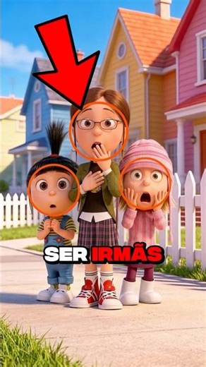 Margo, Edith e Agnes não são irmãs de sangue? 😨