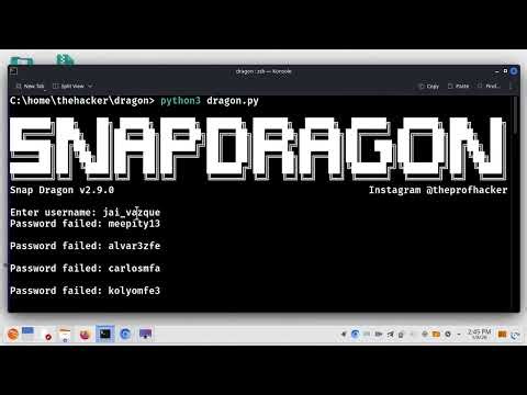 Snapchat Password - Snap Dragon v2.9.0 2026