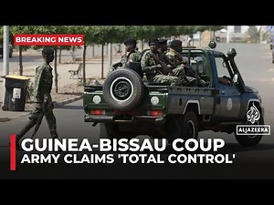 Guinea-Bissau coup: Military officers claim 'total control' of country after election