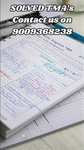 SOLVED NIOS TMA OF ACCOUNTANCY FOR SESSION 2025-26