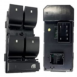 Driver Side Master Power Window Switch Compatible with 2007-2014 Chevy Silverado,GMC Sierra 1500/2500/3500,2009-2017 Chevrolet Traverse,2008-2011 HHR,Replace OE 20945129 25789692