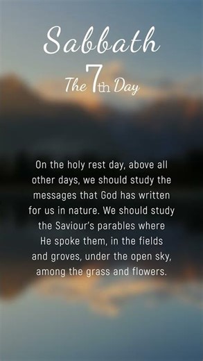 Remember the Sabbath 148