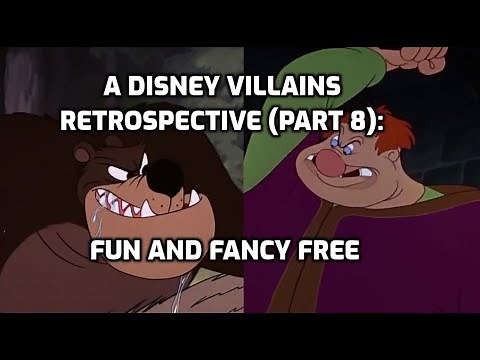 A Disney Villains Retrospective Part 8: Fun and Fancy Free