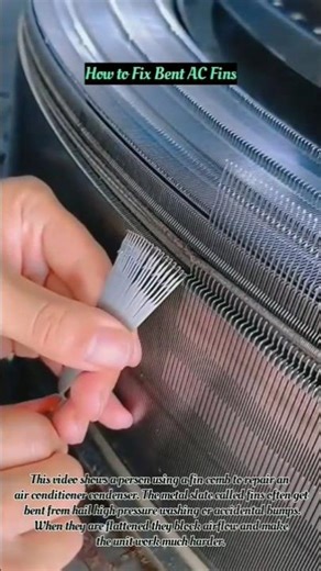 ​How to Fix Bent AC Fins