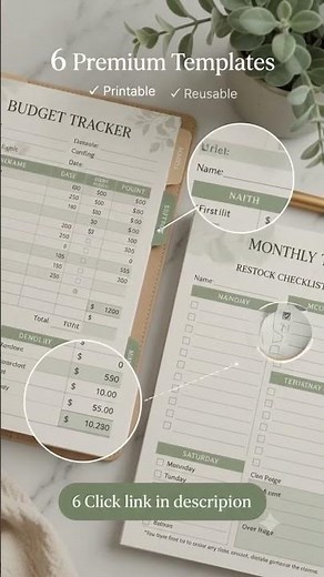 Stop Forgetting Groceries 🛒 | Printable Grocery Planner Pack