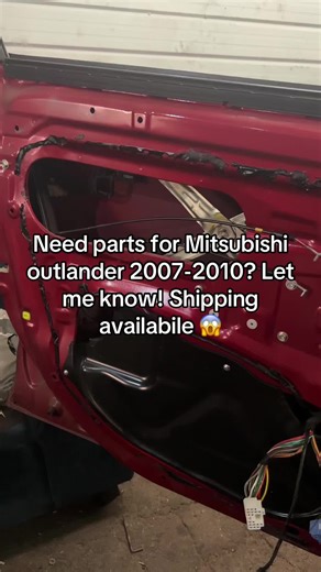 Parts availble for #mitsubishi 2007-2010! Let me know what you need #fyp
