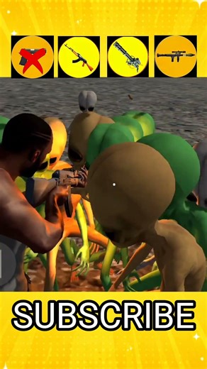 INDIAN BIKE DRIVING 3D GAME 🤯 ALL GUNS VS ALIEN 👽 #indianbikedriving3d​ #shorts​ #gaming​ #challenge